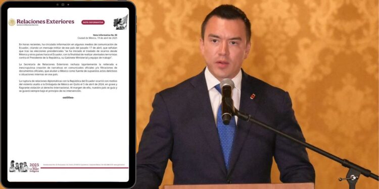 México responde a Ecuador: niega acusaciones sobre traslado de sicarios