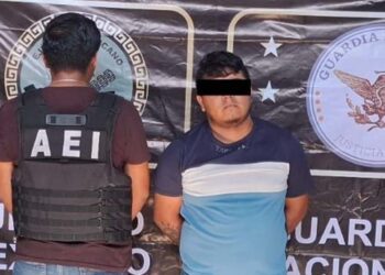 O.T.L. fue detenido con droga y puesto a disposición de las autoridades.