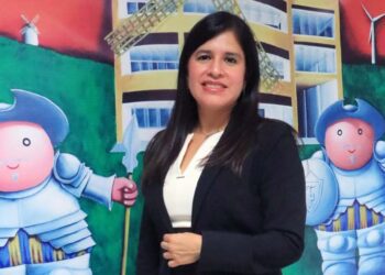 Foto: Adrián Gaytán // Optimismo de Adriana Alejandra Ramos León, magistrada del Tribunal Colegiado en Materia Civil y Administrativo, en la elección del Poder Judicial.
