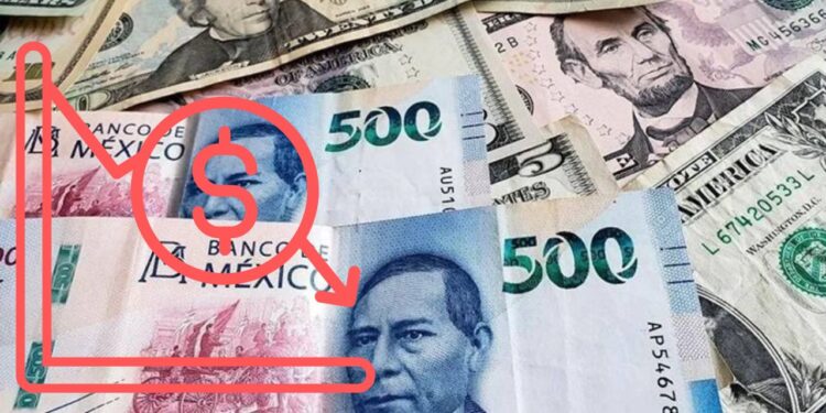El peso mexicano cierra la jornada a 20.12 por dólar