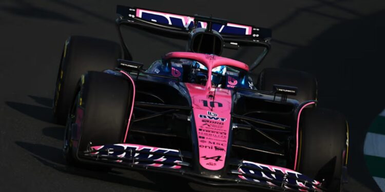 Pierre Gasly sorprende en la Práctica 1 del Gran Premio de Arabia Saudita
