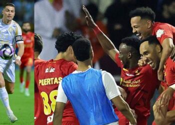 ¡Julián Quiñones le gana el duelo a Cristiano Ronaldo, en la Liga Saudita!