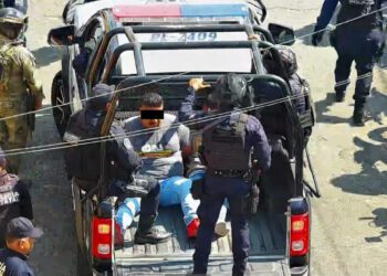 Cazan a presuntas ‘ratas’ tras persecución y rastreo de celular en Xoxocotlán