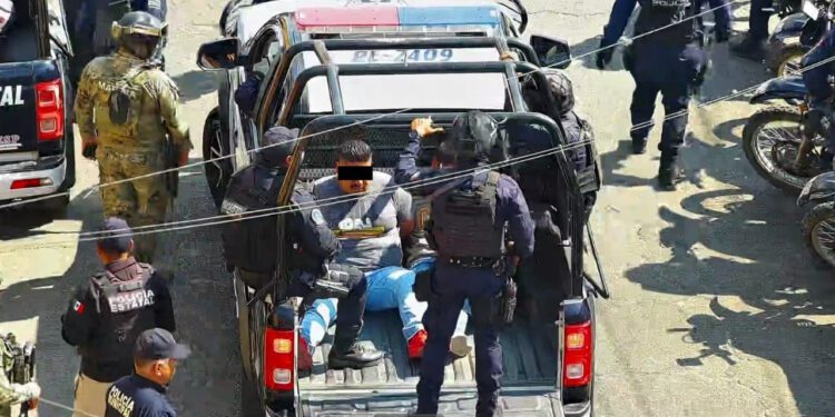 Cazan a presuntas ‘ratas’ tras persecución y rastreo de celular en Xoxocotlán