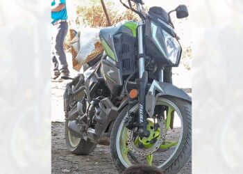 Roban una motocicleta Itálika en Huajuapan.
