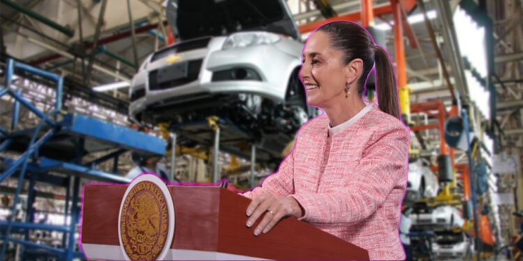 Sheinbaum afirma que ninguna automotriz se moverá de México pese a Trump