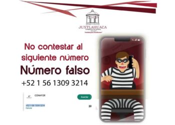 Se hizo un llamado a las personas quienes contesten por error estos números para que guarden la calma.