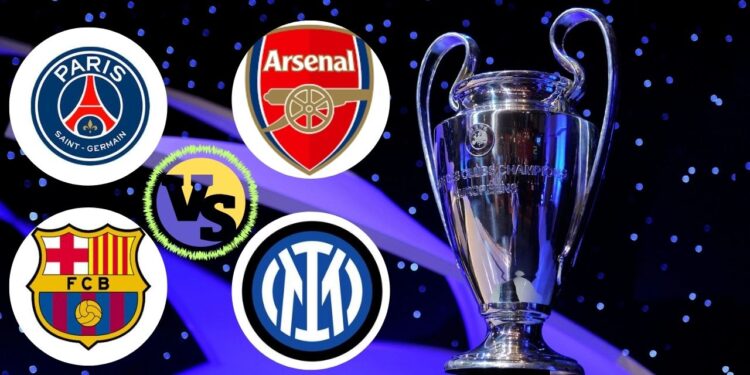 ¡Definidas las Semifinales de la Champions Legue!