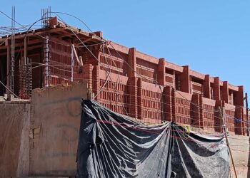 Foto: Lisbeth Mejía Reyes // Tras numerosos retrasos, la obra continúa inconclusa con 90 por ciento de avance alcanzado.