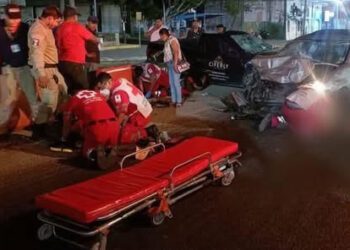 Fatal accidente sacude la colonia Jesús Rasgado en Salina Cruz: una mujer muerta y cinco heridos