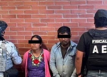 Acusados de enviciar a estudiantes son detenidos por narcomenudeo en Miahuatlán