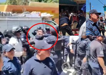 Elección manchada por la violencia en Santa María Ixcotel: puños, sillazos y policías en plena jornada democrática
