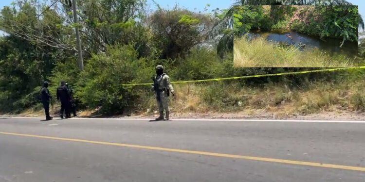 Hallan cadáver de hombre en canal de riego de Juchitán
