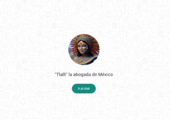 Tlalli: la primera abogada virtual en México disponible por WhatsApp las 24 horas