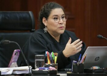 La campaña  de la ministra ha causado polémica debido a su cercanía con Morena y su parentesco con el ex jefe de Gobierno y actual director general del ISSSTE, Martí Batres.