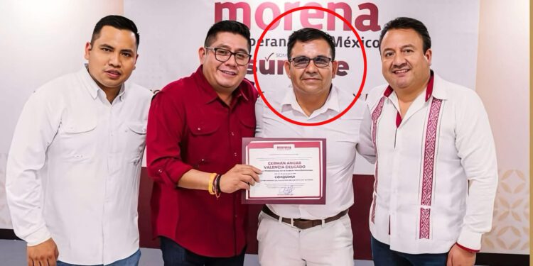 Asesinan a balazos a Germán Anuar Valencia, candidato a la alcaldía de Coxquihui, Veracruz por Morena-PVEM