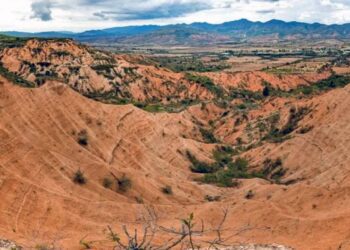Foto: Geoparque Mundial UNESCO Mixteca Alta // El Geoparque Mundial UNESCO Mixteca Alta tiene una extensión territorial de 415 kilómetros cuadrados.