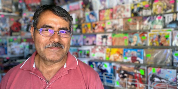 Foto: Archivo El Imparcial // Francisco Celis Vázquez, dirigente de la Unión de Voceadores y Expendedores de Periódicos, Libros y Revistas del Estado de Oaxaca.