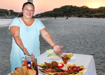 La gran cocinera tradicional Conchita Vázquez Flores.