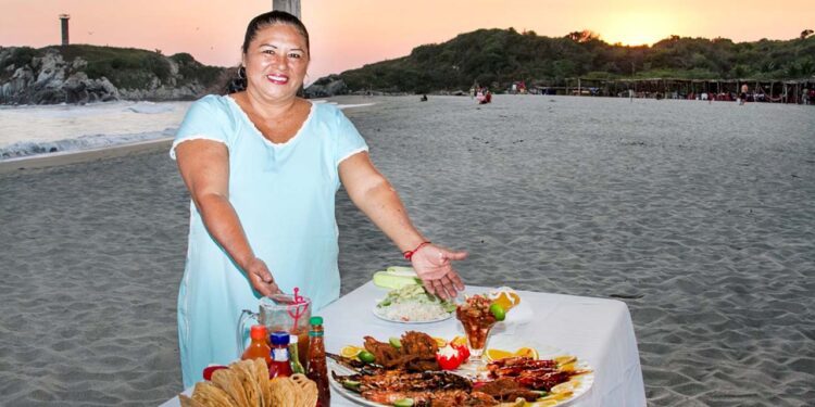 La gran cocinera tradicional Conchita Vázquez Flores.