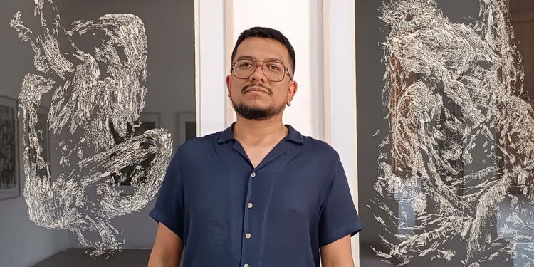 Orlando Velázquez inaugurará su exposición en el Instituto de Artes Gráficas de Oaxaca (IAGO), en la capital oaxaqueña.