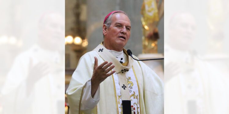 Foto: Adrián Gaytán // El arzobispo Pedro Vázquez Villalobos.
