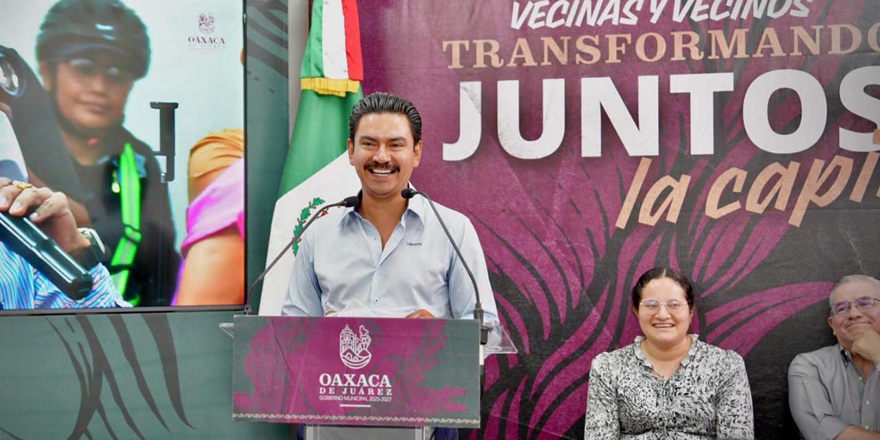 El edil Ray Chagoya encabezó la conferencia semanal donde habló de las labores de su administración en materia de seguridad.
