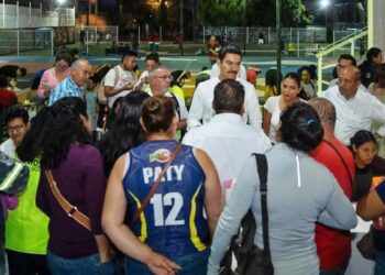 El munícipe señaló que la mejora de los espacios escolares es una prioridad.