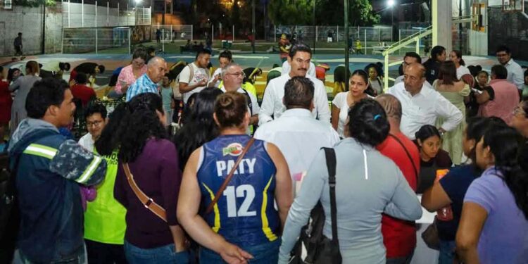 El munícipe señaló que la mejora de los espacios escolares es una prioridad.