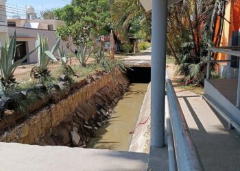 Este miércoles, comenzaron los trabajos de rehabilitación de la vialidad peatonal.