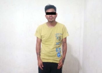 Fue detenido un hombre que se identificó como B. M. P.,