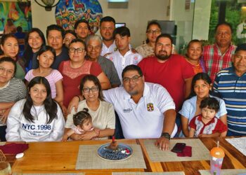 Fotos: Rubén Morales // La familia pasó un momento especial festejando a Georgina Guerrero García.