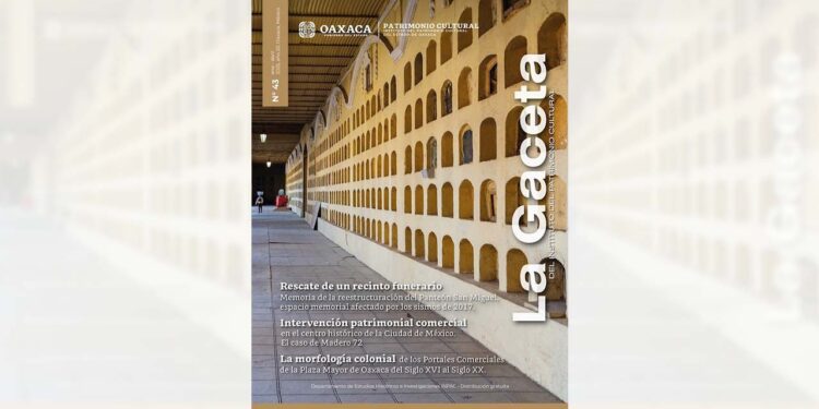 La presentación se realizará en la terraza del Museo de las Culturas de Oaxaca.