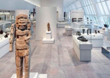 La sala Arte de la Antigua América está diseñada con la colaboración del Instituto Nacional de Antropología e Historia (INAH).