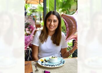 Fotos: Rubén Morales // Nahabila se mostró inmensamente feliz el día de su cumpleaños.