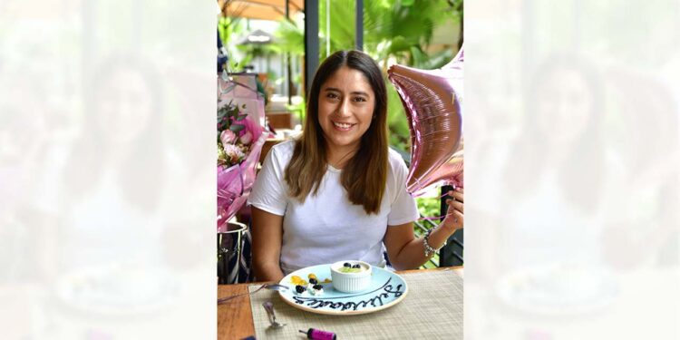 Fotos: Rubén Morales // Nahabila se mostró inmensamente feliz el día de su cumpleaños.
