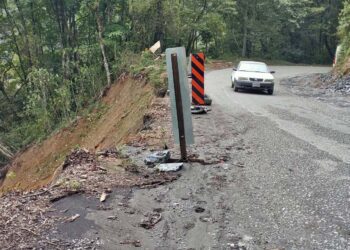 Aproximadamente son 130 kilómetros en su mayoría afectados.