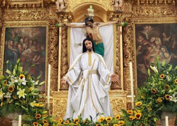 La festividad del Señor de la Ascensión, que se celebra 40 días después del Jueves Santo.