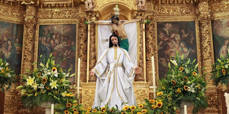 La festividad del Señor de la Ascensión, que se celebra 40 días después del Jueves Santo.
