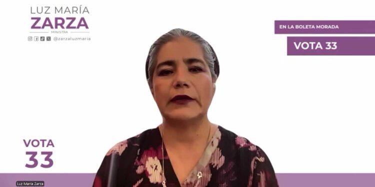 La doctora Luz María Zarza propone recuperar las formas de impartir justicia en las comunidades.