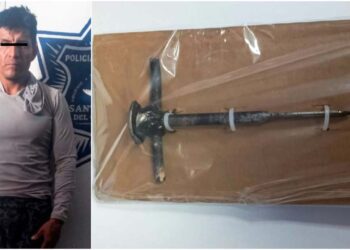 Ángel G. M., de 37 años de edad, y quedó a disposición de la FGEO.