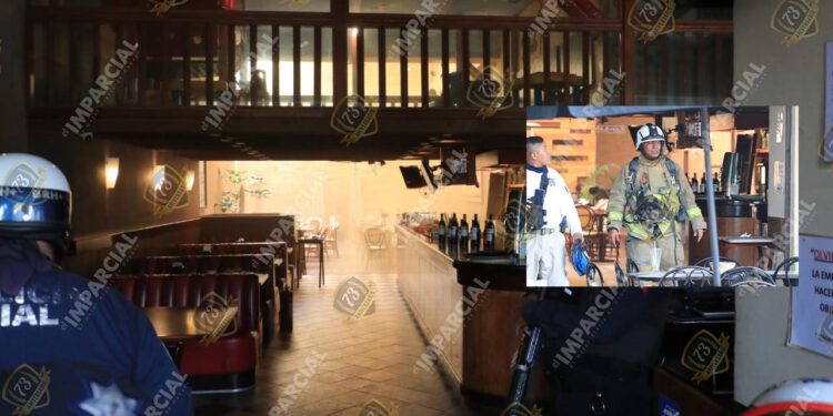 VIDEO | ¡Fuego y caos en el Zócalo! Conato de incendio en restaurante alarma a comensales en Oaxaca