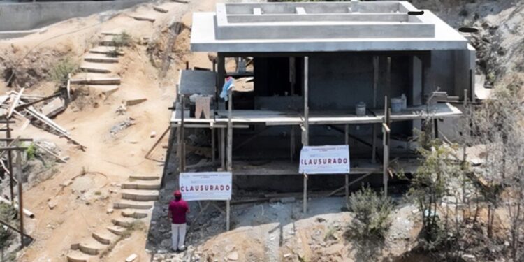 Freno al ecocidio: clausuran obras inmobiliarias por dañar manglares y zonas forestales en la Costa de Oaxaca