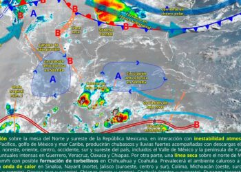 Se prevén lluvias en mayor parte de Oaxaca