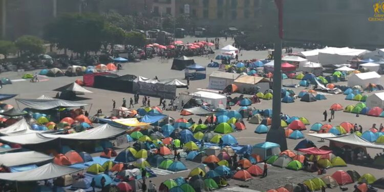 S-22 ¡Tiembla la Cdmx! Inicia movilización de la CNTE