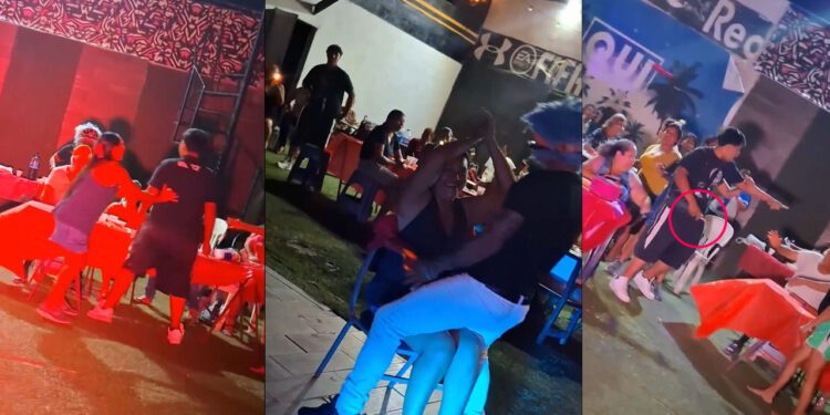 ¡Escándalo en Juárez! Hombre celoso intenta acuchillar a payaso durante fiesta