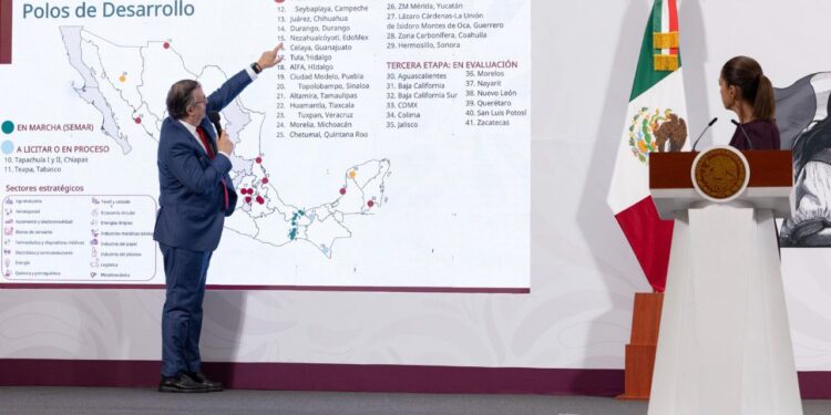 Suma Sheinbaum otros 11 polos de desarrollo; ¿cuáles están en Oaxaca?