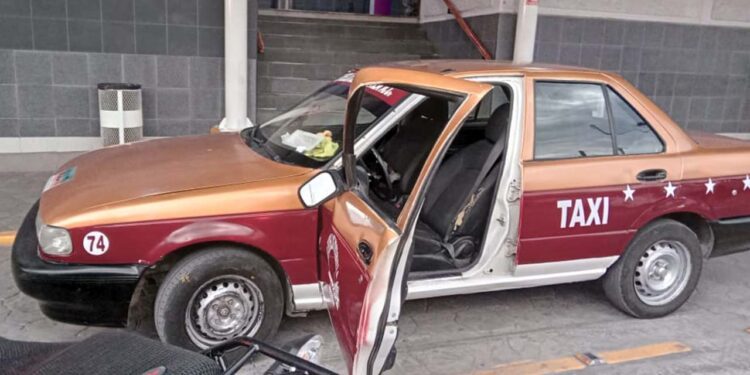 El accidente ocurrió en la colonia Centro de Huajuapan.