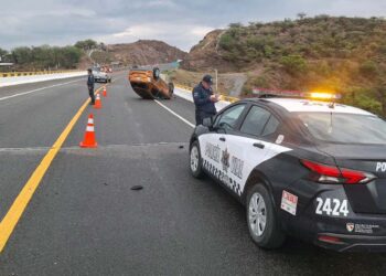 El accidente ocurrió a la altura del puente Santiago Yogana.