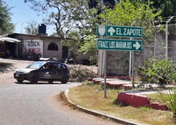 El percance se suscitó cuando circulaban por la calle Naranjos del Fraccionamiento Los Naranjos.